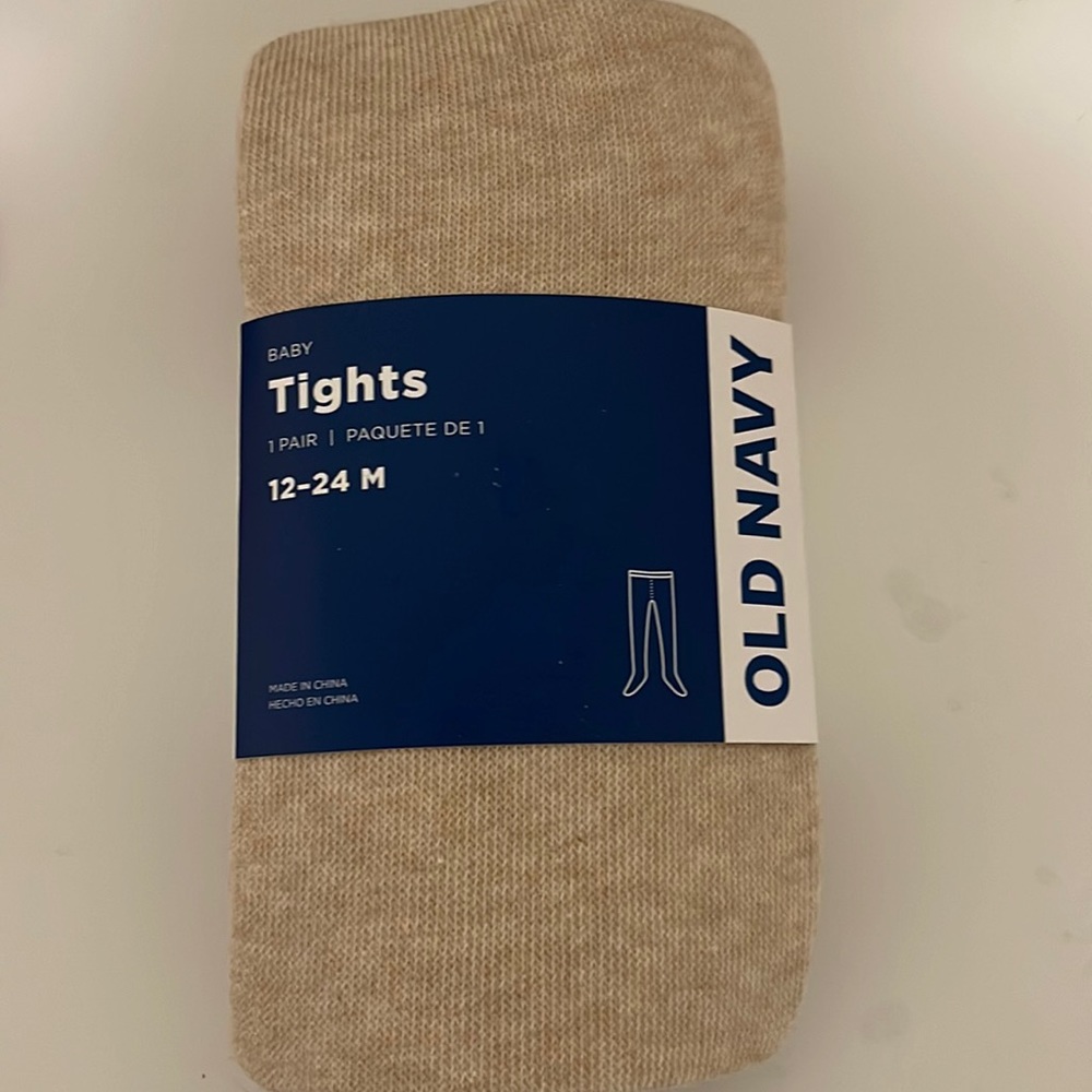 Old Navy tights for baby girl